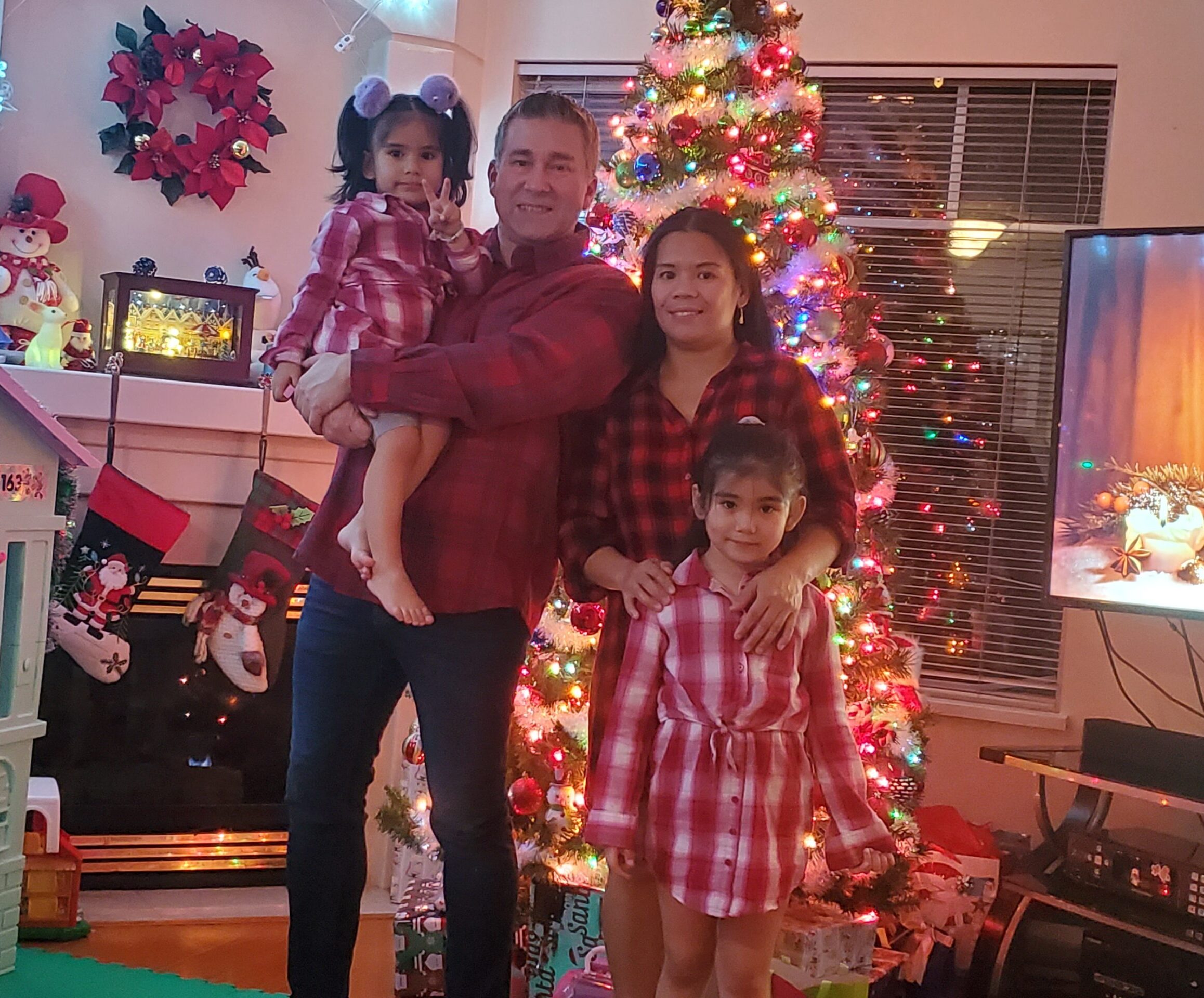Christmas at our current place, 2020